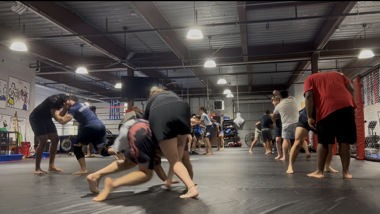 Wrestling at Combat Principles MMA